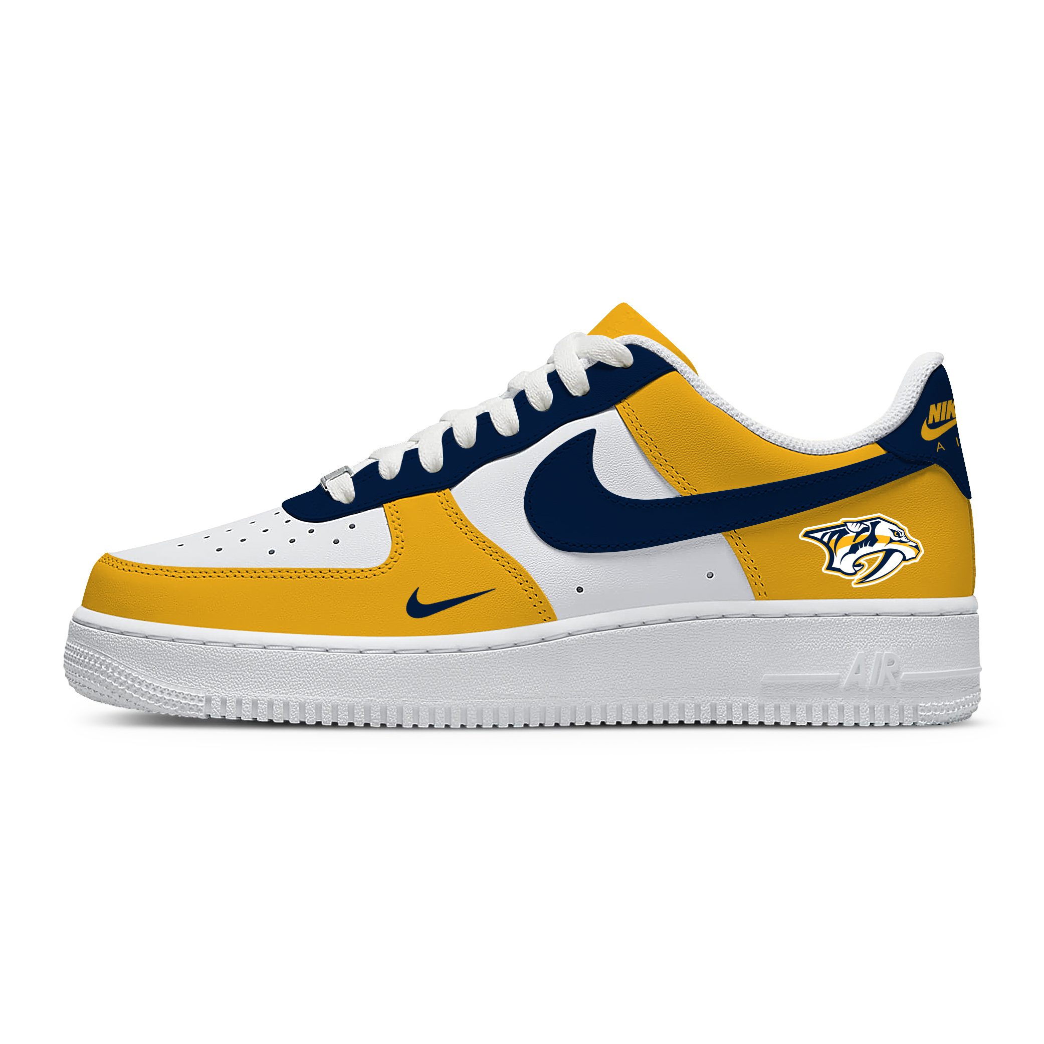 NHL Nashville Predators AF1 Stylish Casual Sneakers For Men Women For Fan