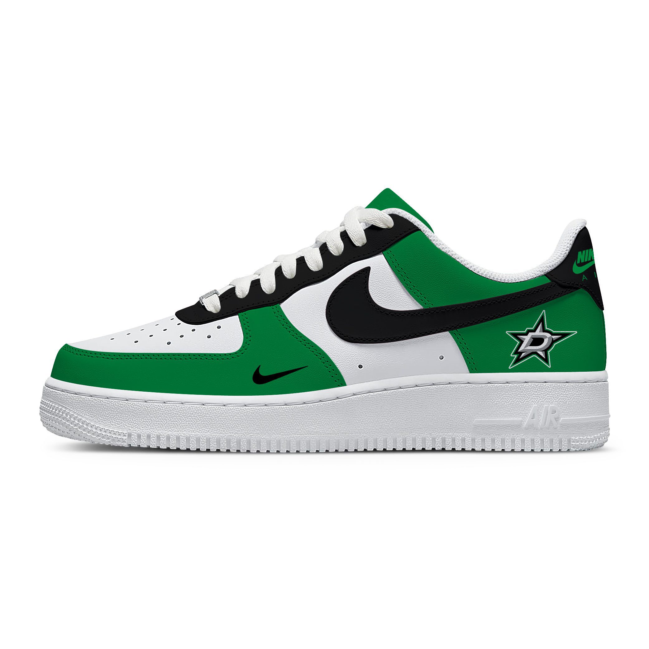 NHL Dallas Stars AF1 Stylish Casual Sneakers For Men Women For Fan