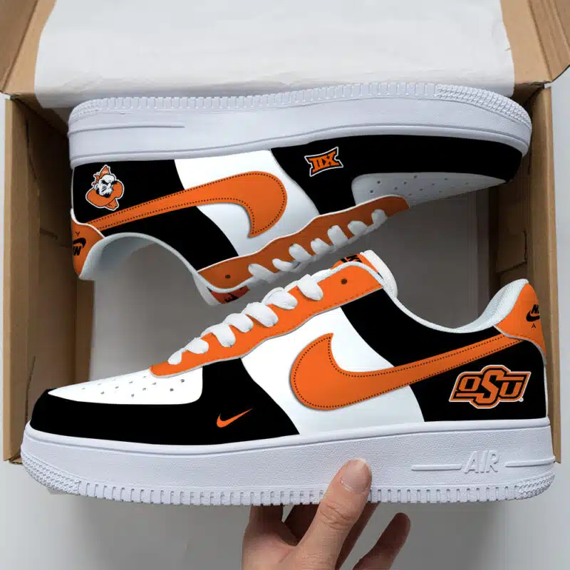 Oklahoma State University NCAA Air Force Sneakers For Men Women