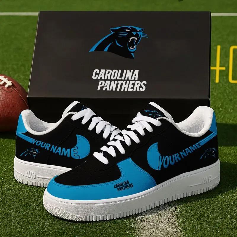Carolina Panthers New Personalized AF1 Sneakers 2025 For Women Men