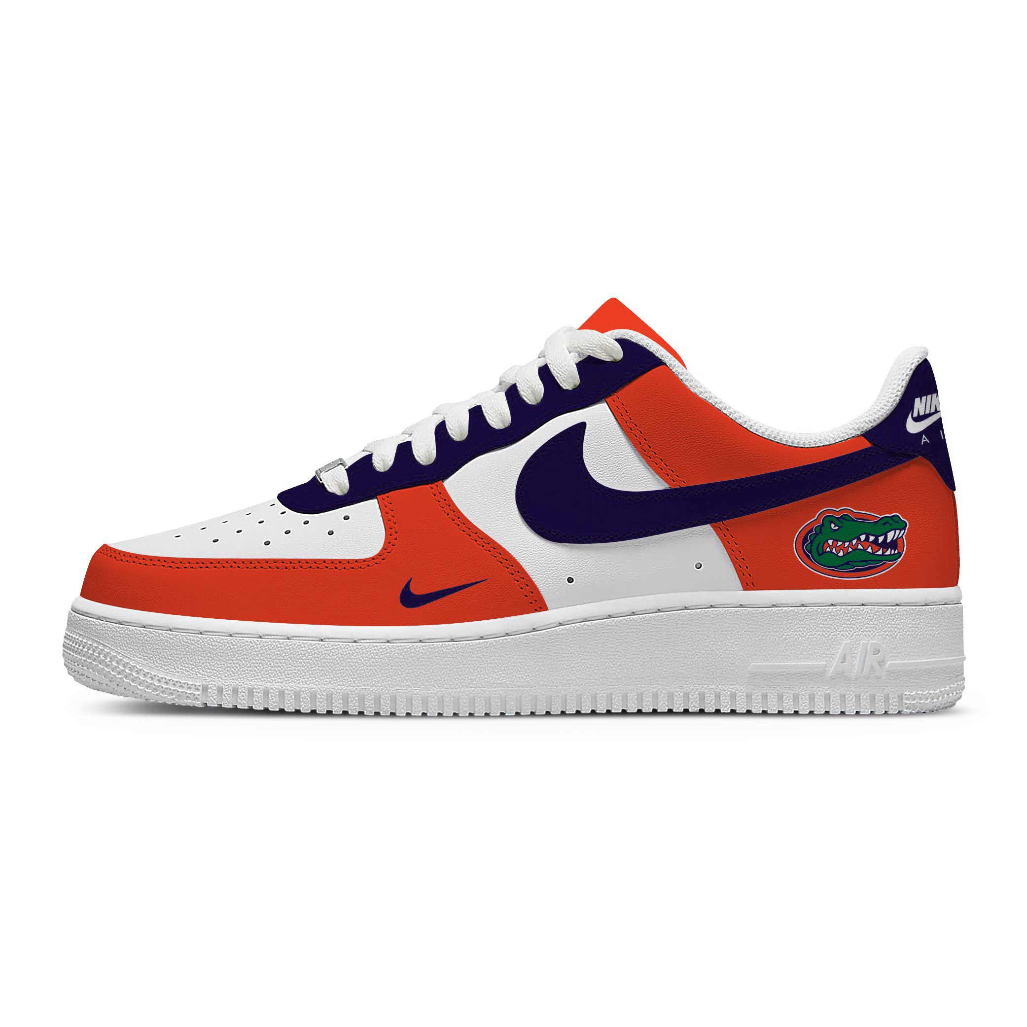NCAA Florida Gators AF1 Stylish Casual Sneakers For Men Women For Fan