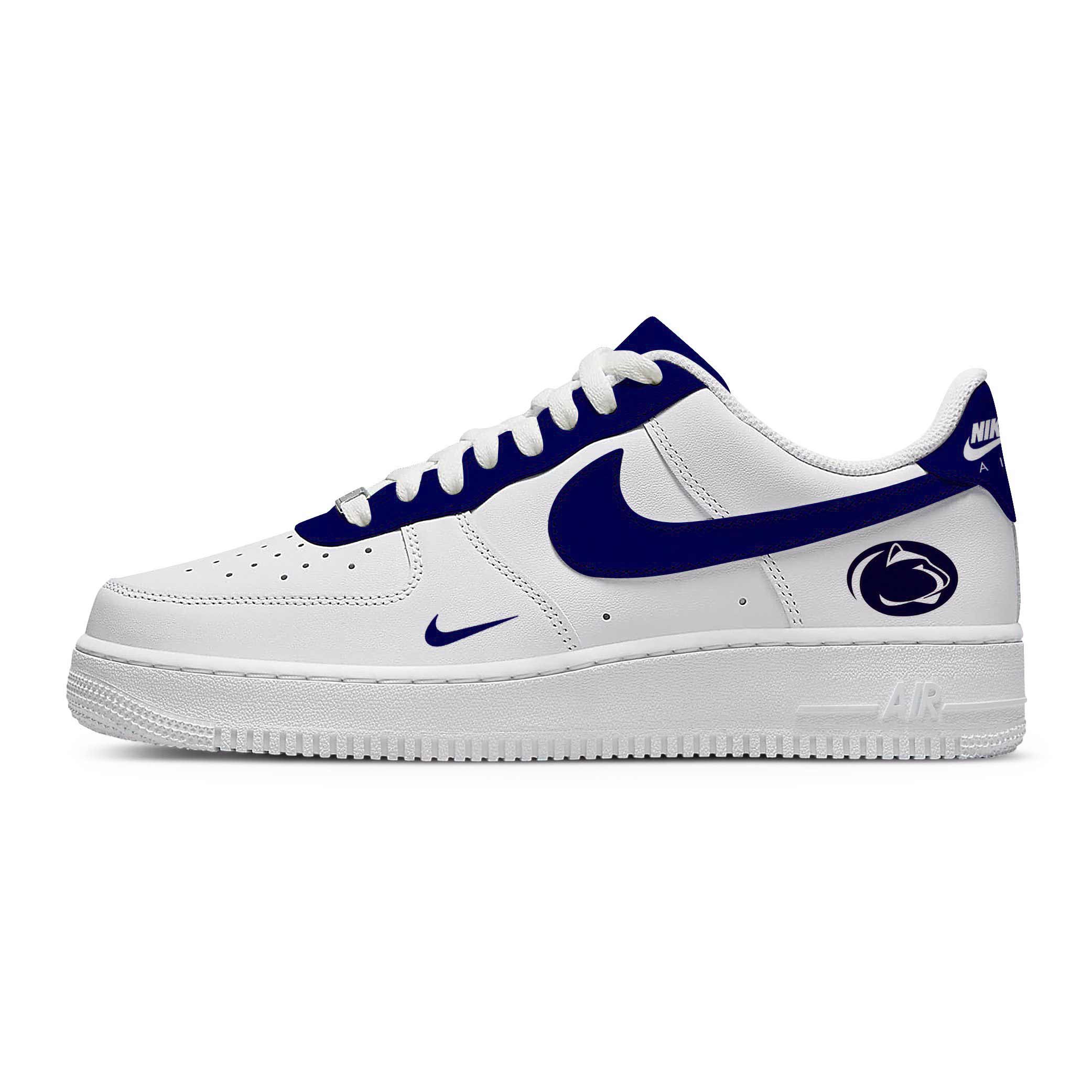 NCAA Penn State Nittany Lions AF1 Stylish Casual Sneakers For Men Women For Fan