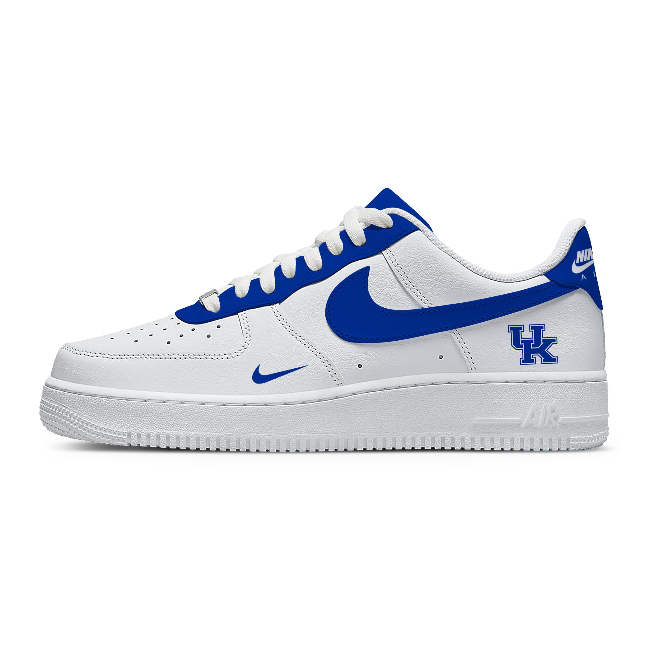 NCAA Kentucky Wildcats AF1 Stylish Casual Sneakers For Men Women For Fan