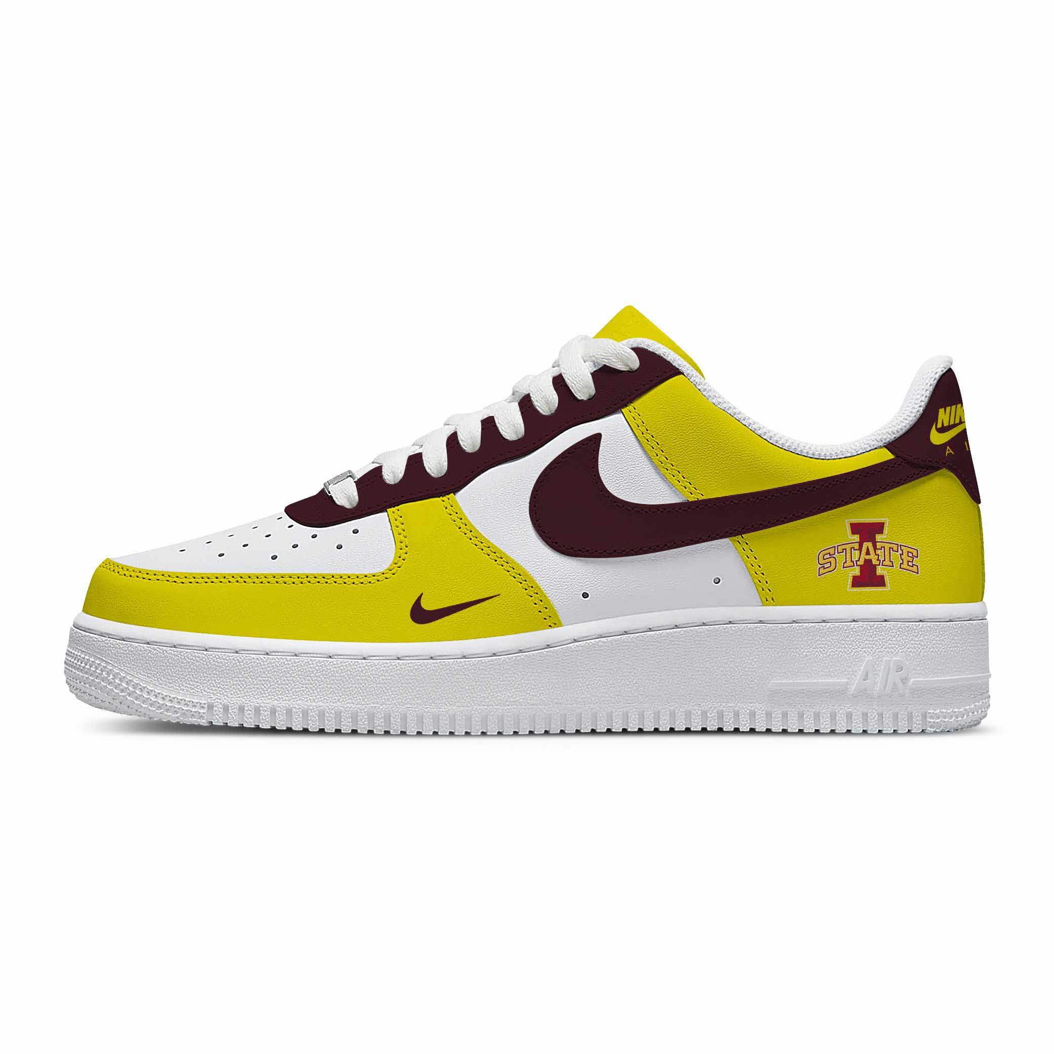 NCAA Iowa State Cyclones AF1 Stylish Casual Sneakers For Men Women For Fan