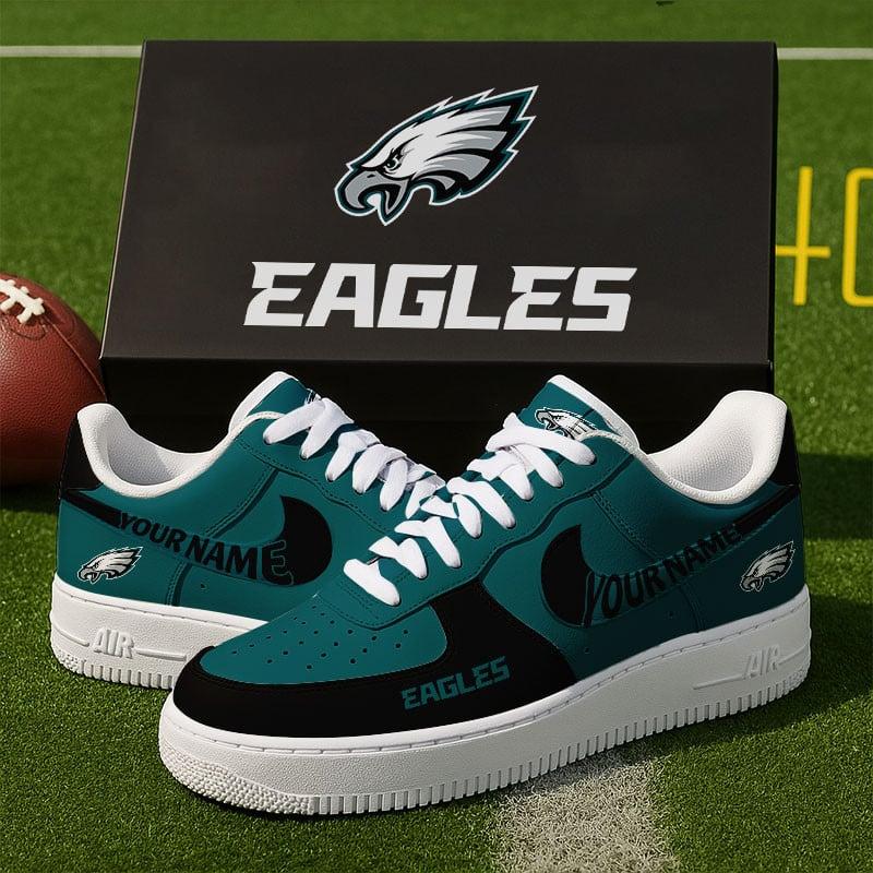 Philadelphia Eagles New Personalized AF1 Sneakers 2025 For Women Men