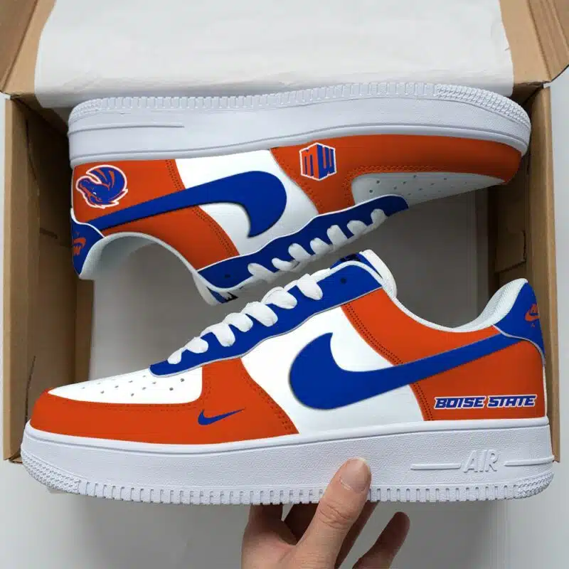 Boise State Broncos NCAA Air Force Sneakers For Men Women