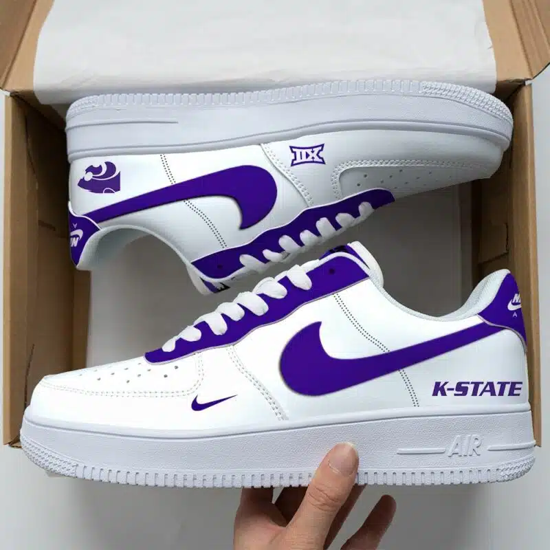 Kansas State Wildcats NCAA Air Force Sneakers For Men Women