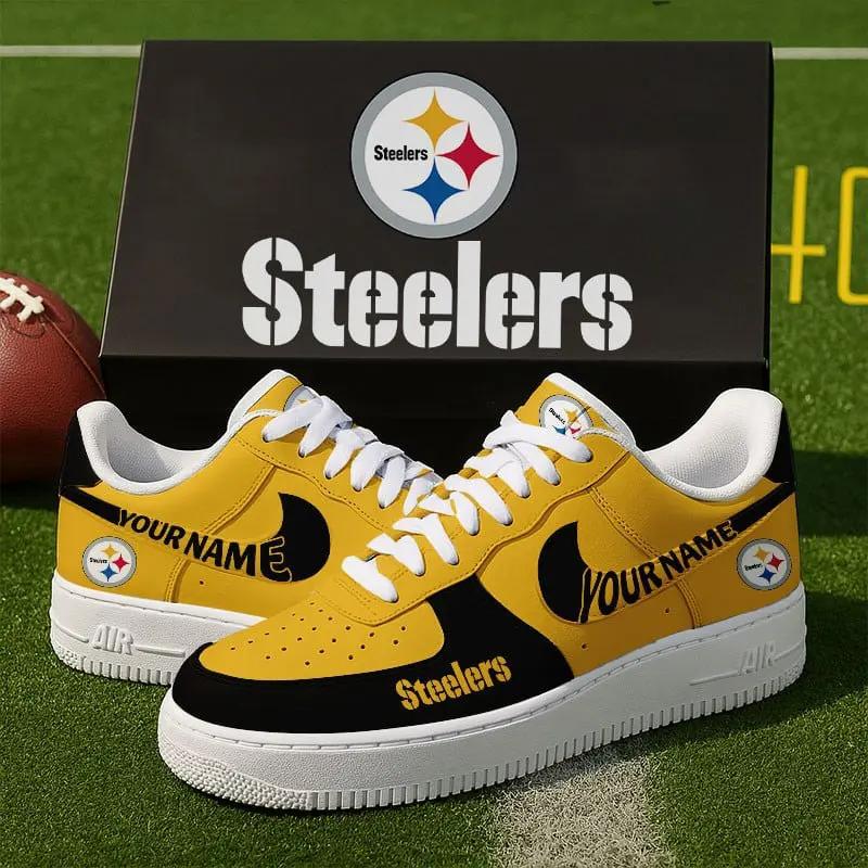Pittsburgh Steelers New Personalized AF1 Sneakers 2025 For Women Men