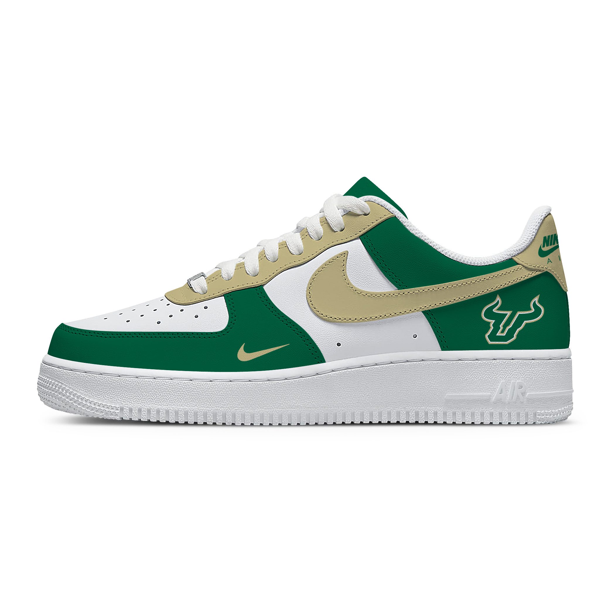 NCAA South Florida Bulls AF1 Stylish Casual Sneakers For Men Women For Fan