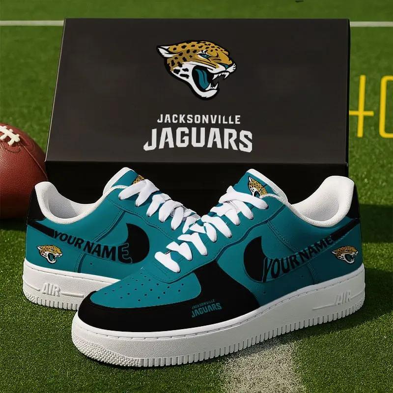 Jacksonville Jaguars New Personalized AF1 Sneakers 2025 For Women Men