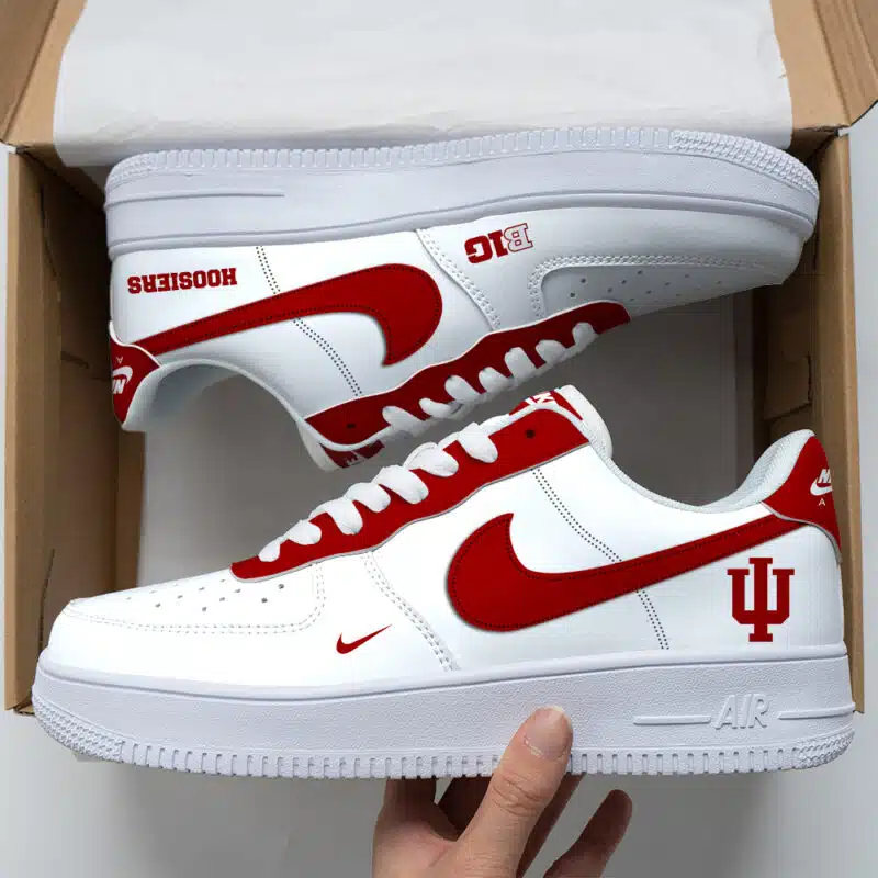 Indiana Hoosiers NCAA Air Force Sneakers For Men Women