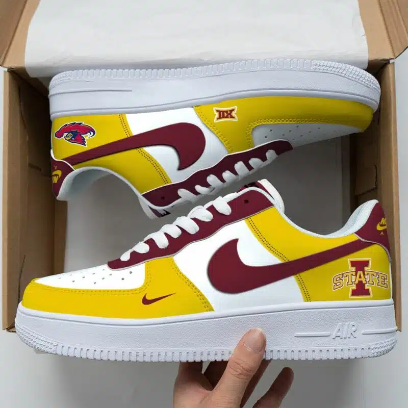 Iowa State Cyclones NCAA Air Force Sneakers For Men Women