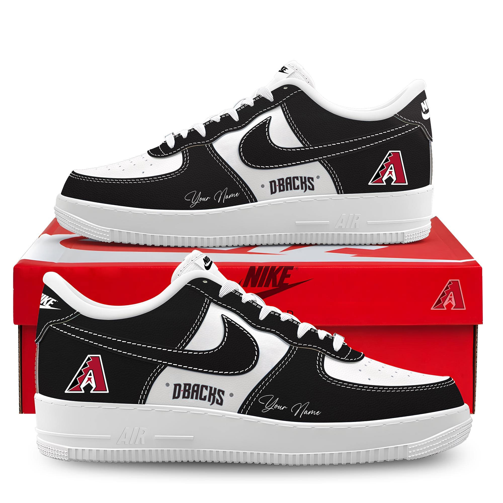 Arizona Diamondbacks Customized New AF1 Sneakers Best Running Shoes 2025 For Fans