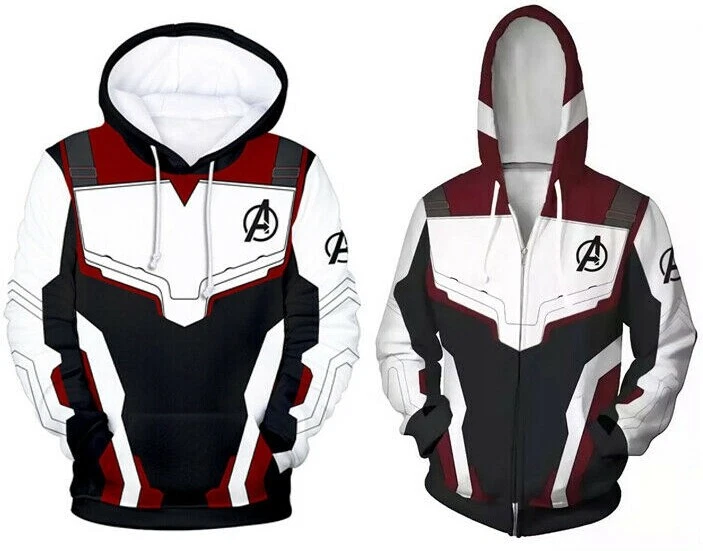 Avengers 4 Endgame Quantum Battle Suit Adult Hoodie