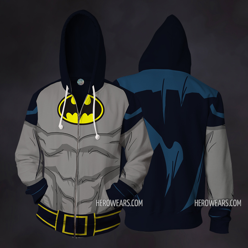 Batman Cosplay Costume Hoodie