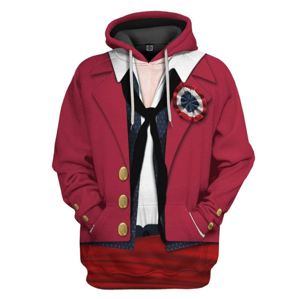 Barricade Boys Enjolras Les Miserables Cosplay Costume Hoodie Apparel