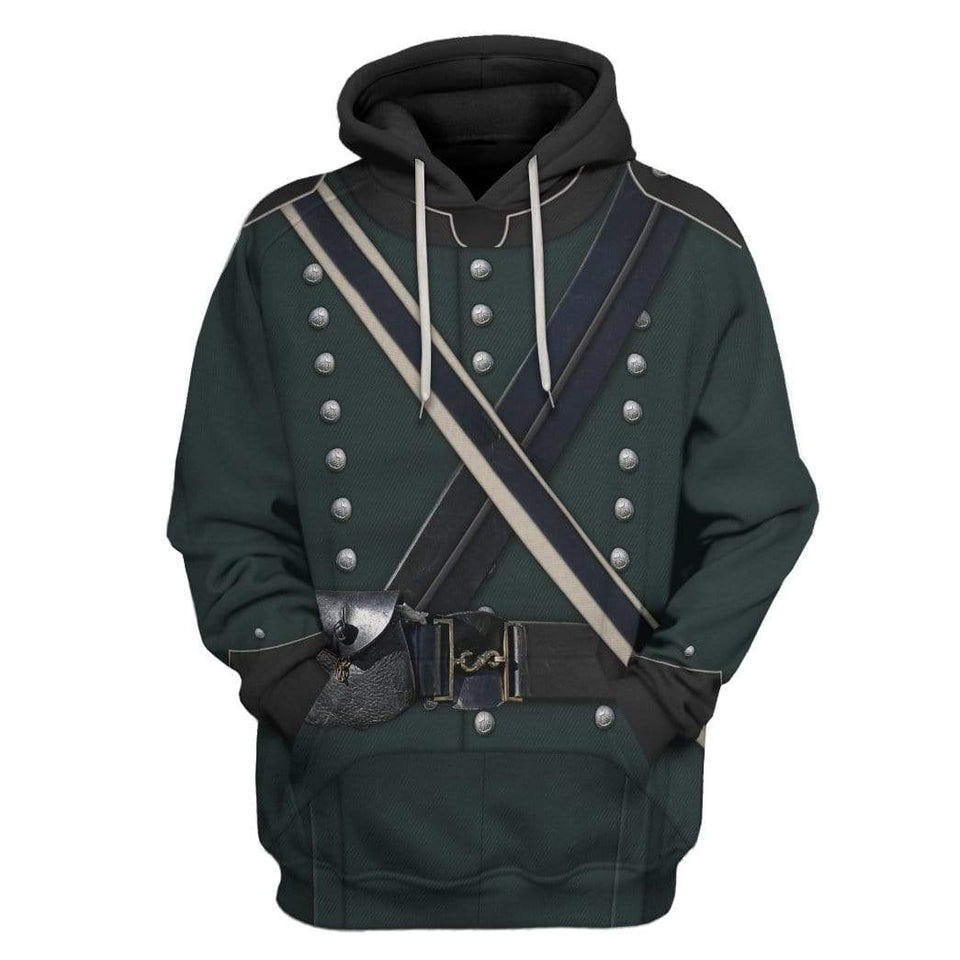 95th Rifles Uniform British Army Cosplay Costume Hoodie Apparel