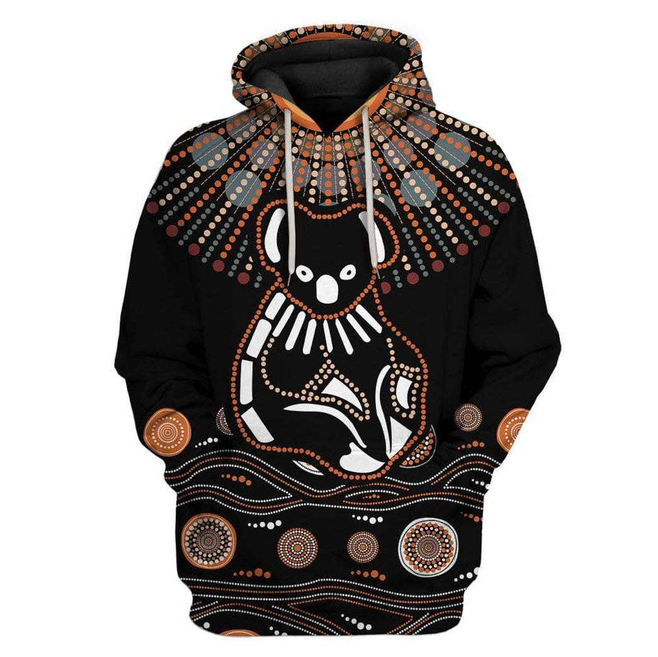 Aboriginal Koala cosplay Costume Hoodie Apparel