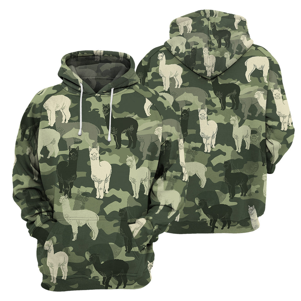 Alpaca3D All Over Printed Cosplay Costume Hoodie 