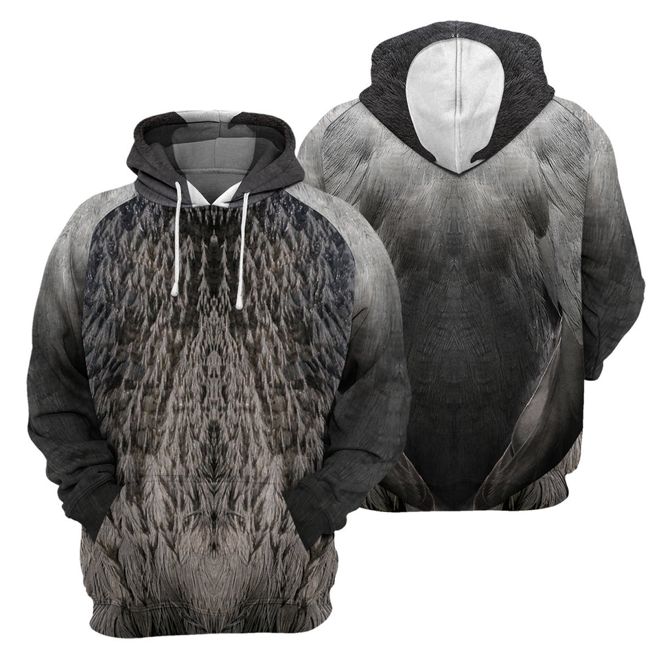 American Coot3D All Over Printed Cosplay Costume Hoodie 