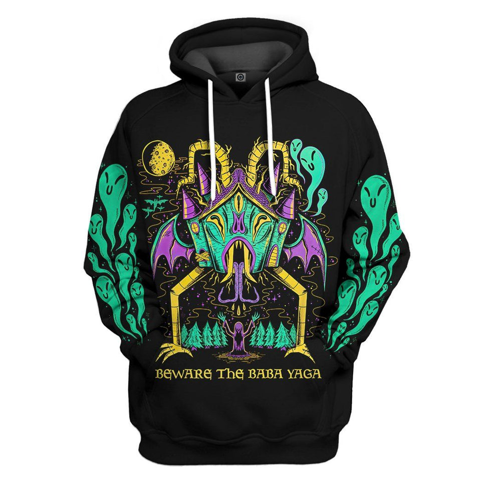 Baba Yaga Cosplay Costume Hoodie Apparel