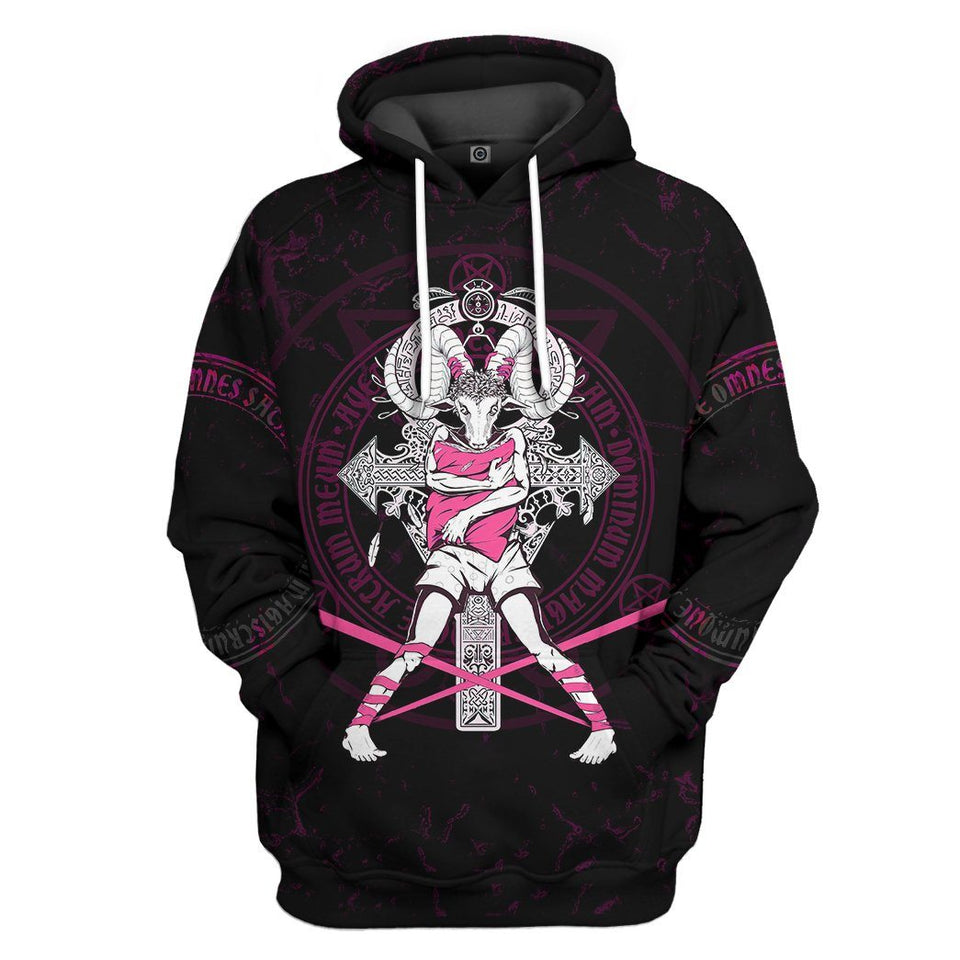 Baphomet Cosplay Costume Hoodie Apparel