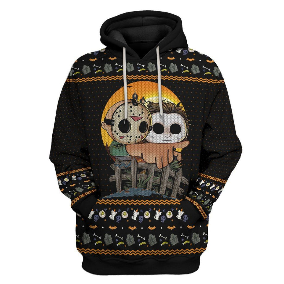 3DTrick Or Treat Cosplay Costume Hoodie Apparel