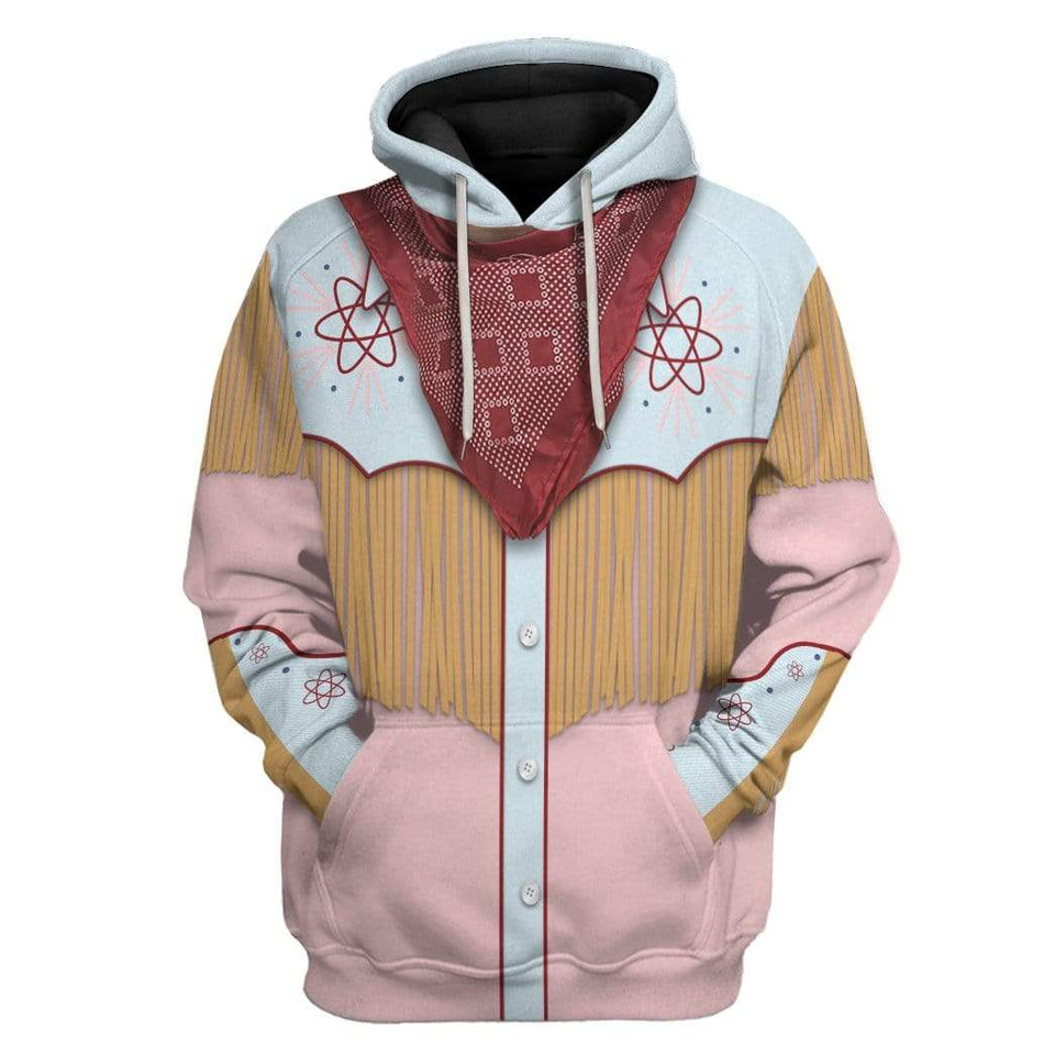 Back To The Future III Cosplay Costume Hoodie Apparel