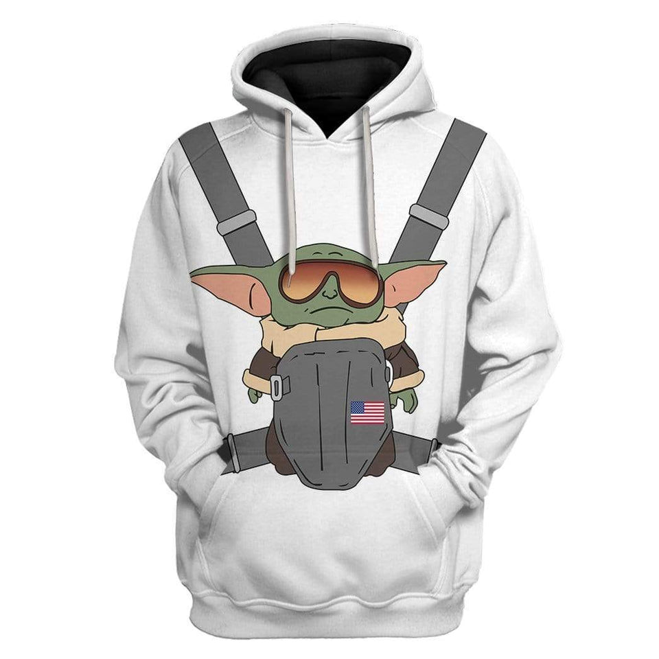 Baby Yoda Cosplay Costume Hoodie Apparel