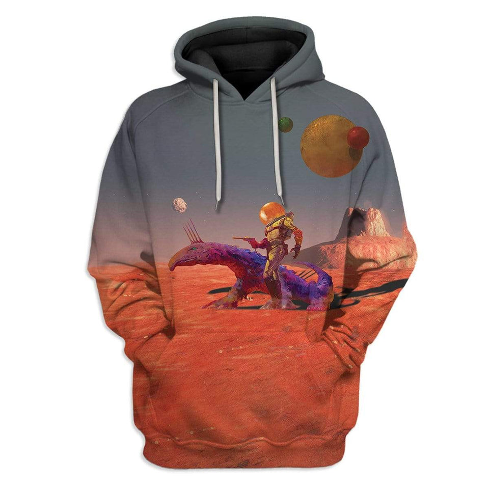 Astronaut On Mars Cosplay Costume Hoodie Apparel