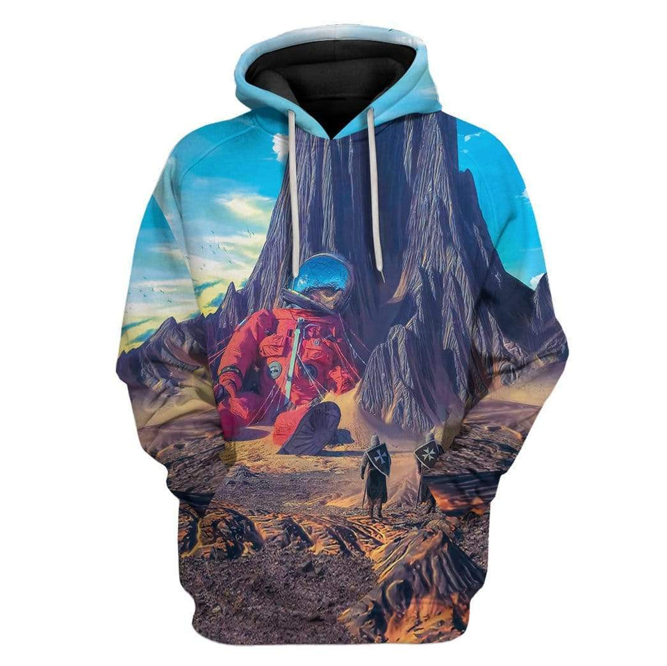 Astronaut And Knights cosplay Costume Hoodie Apparel