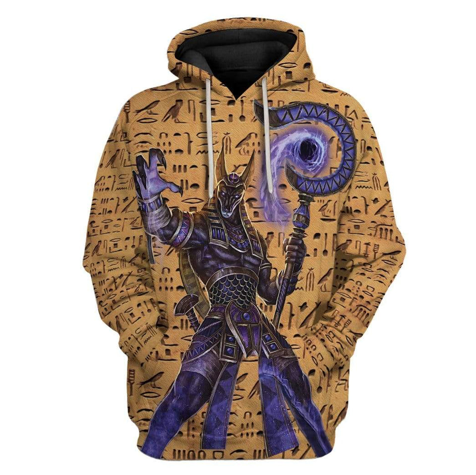 Anubis Egyptian Ancient God cosplay Costume Hoodie Apparel
