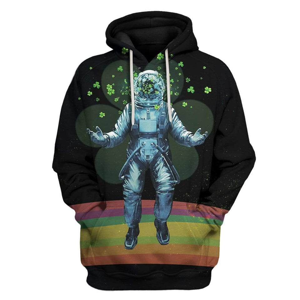 Astronaut Saint Patrick's Day cosplay Costume Hoodie Apparel