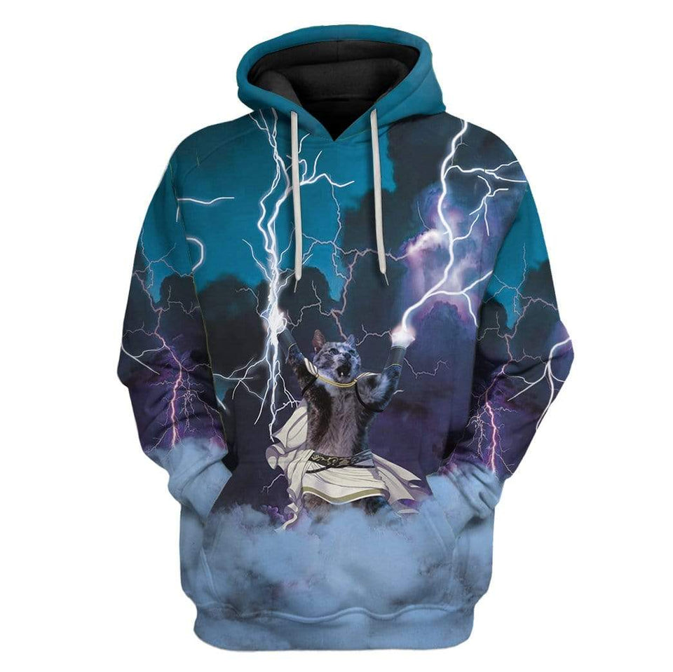 All Hail Zeus Cat cosplay Costume Hoodie Apparel
