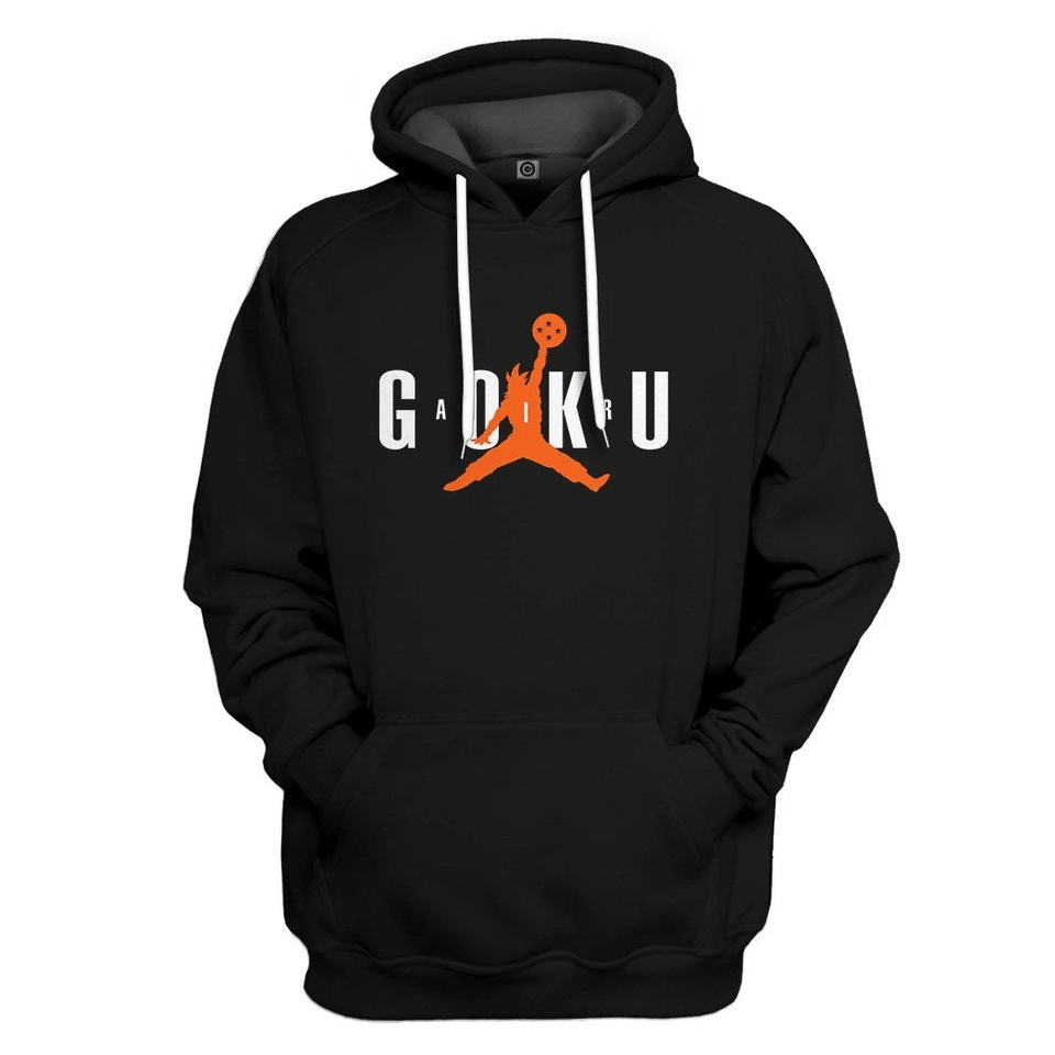 Air Goku Cosplay Costume Hoodie Apparel