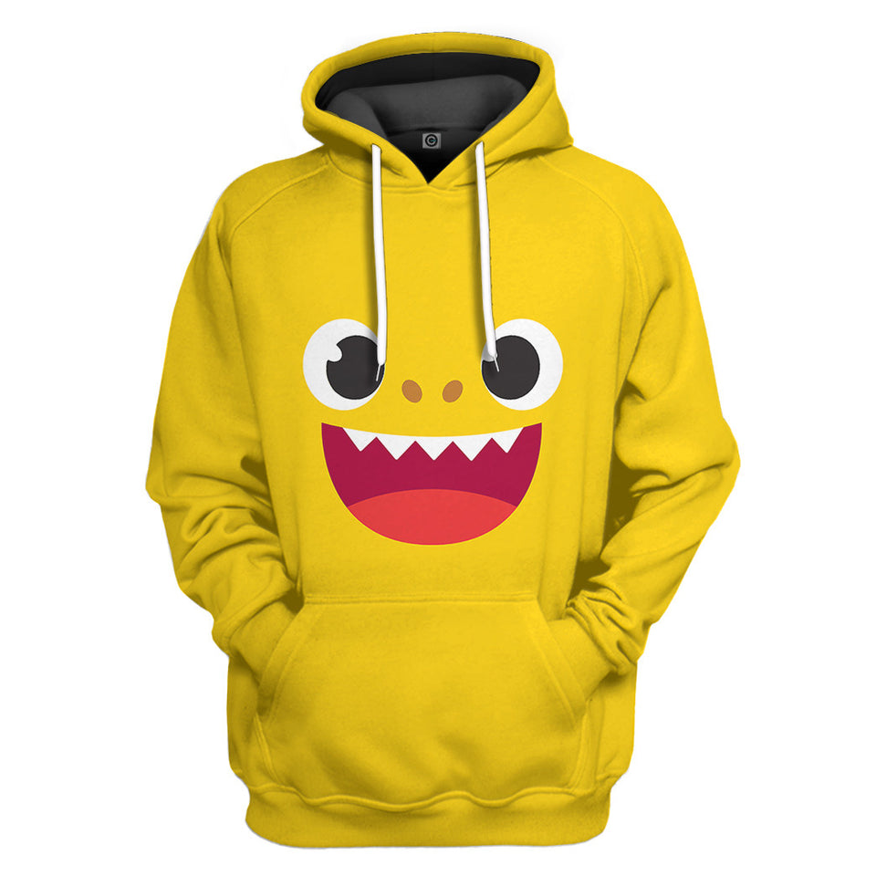 Baby Shark Family Cosplay Costume Hoodie Apparel