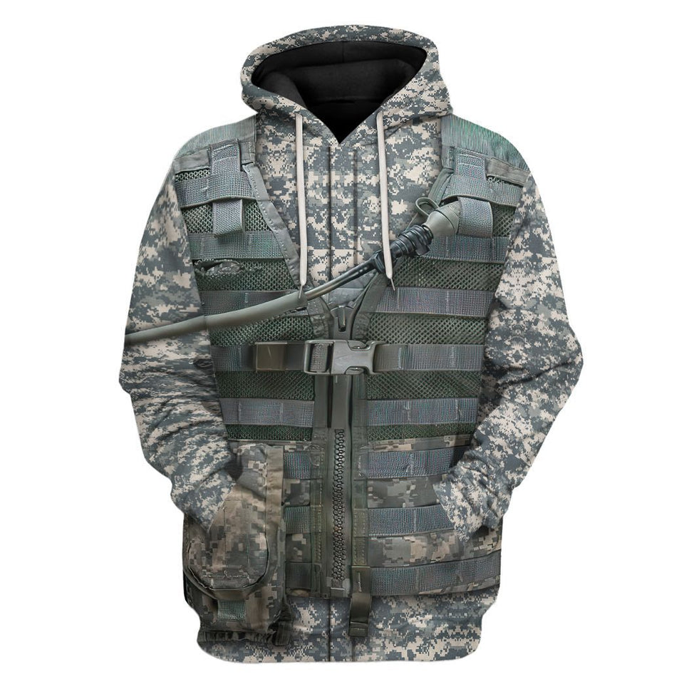 AIRBORNE UNIFORM Custom Name Cosplay Costume Hoodie Appreal
