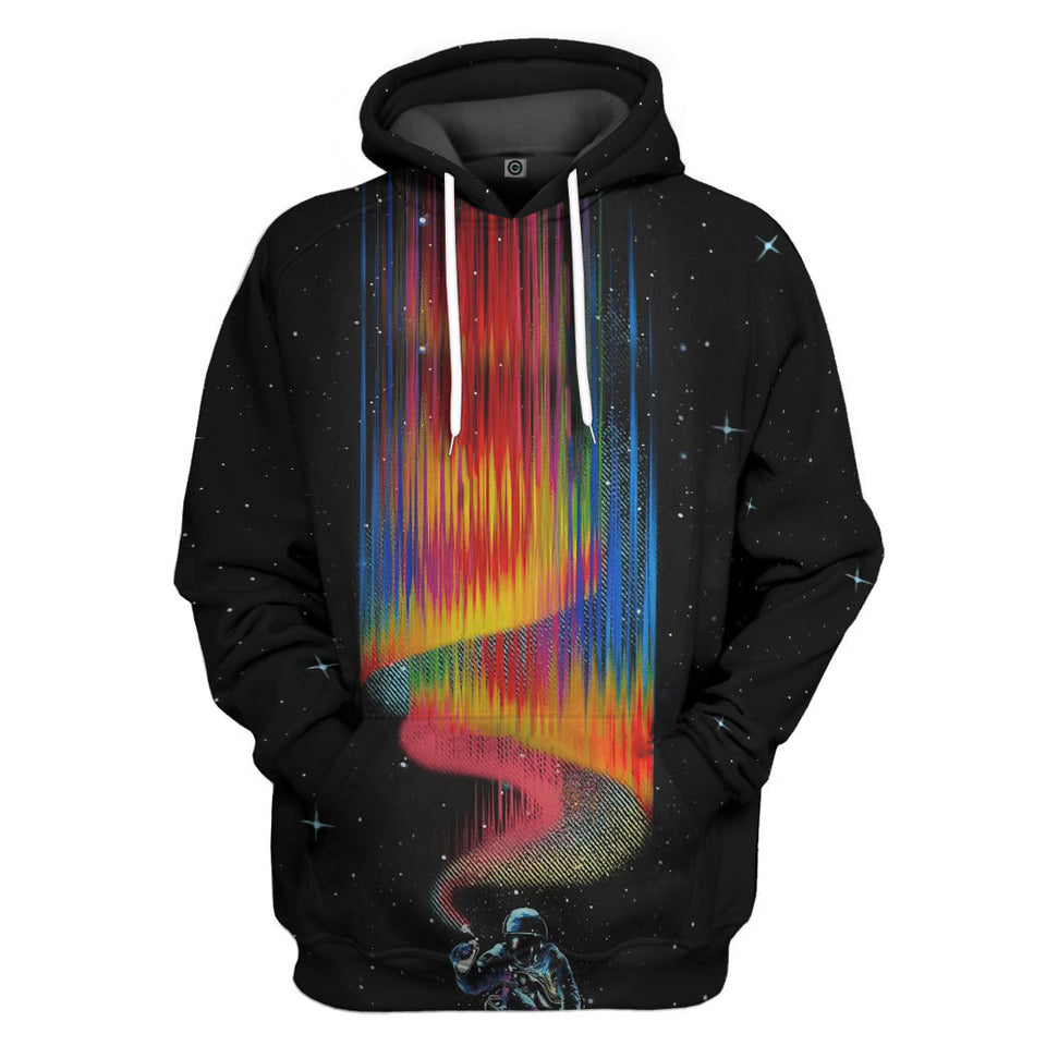 Astronaut Filling Color OuterSpace Cosplay Costume Hoodie Apparel