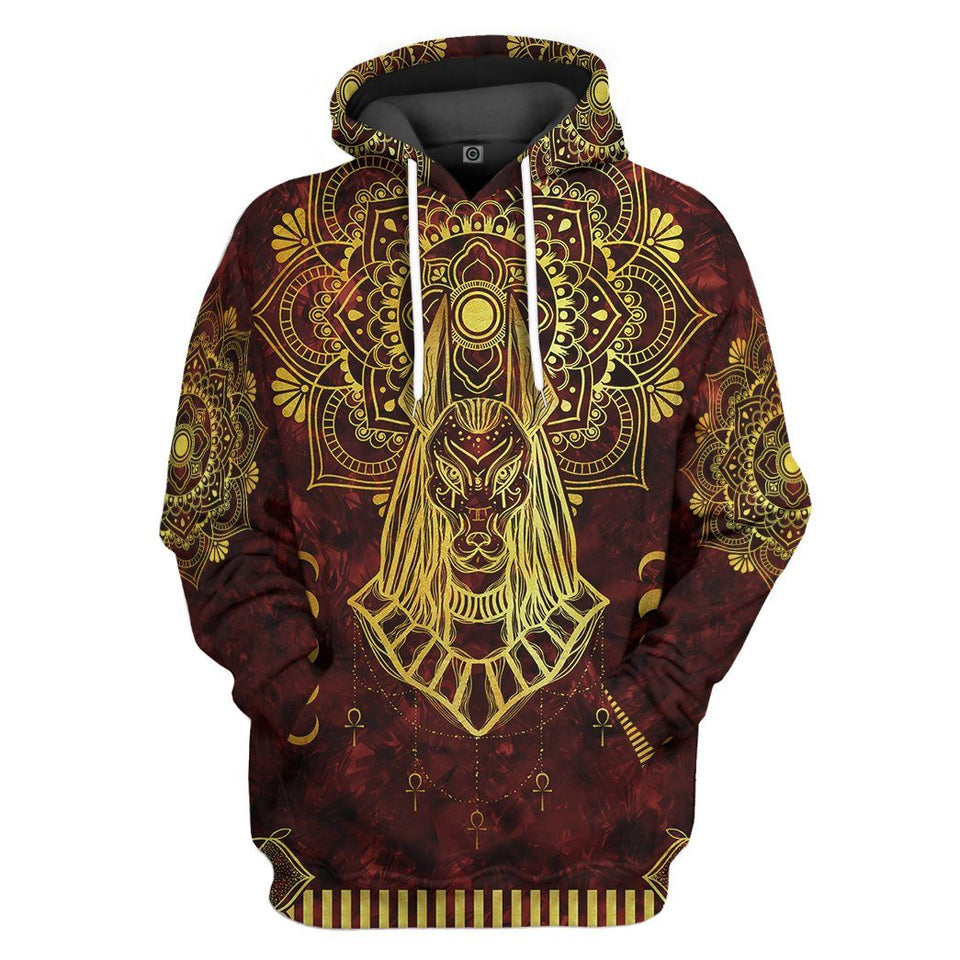 Anubis Egypt Cosplay Costume Hoodie Apparel