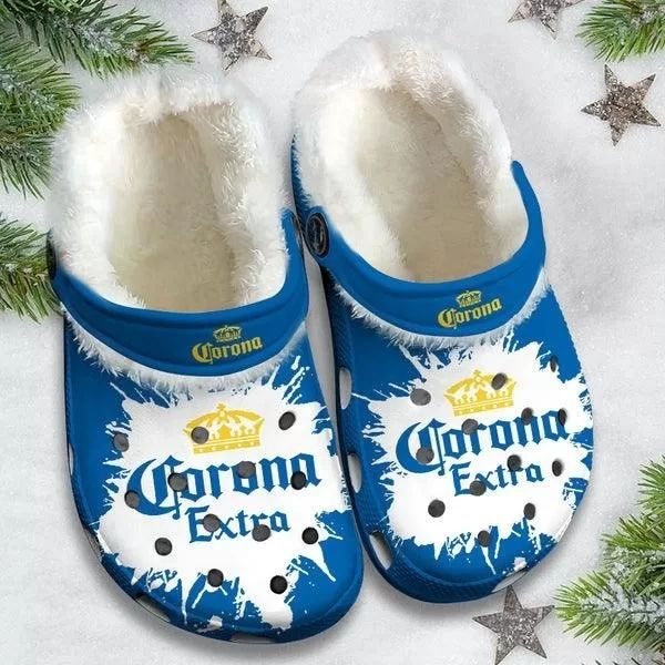 
Tie Dye Corona Extra Beer Fleece Crocs