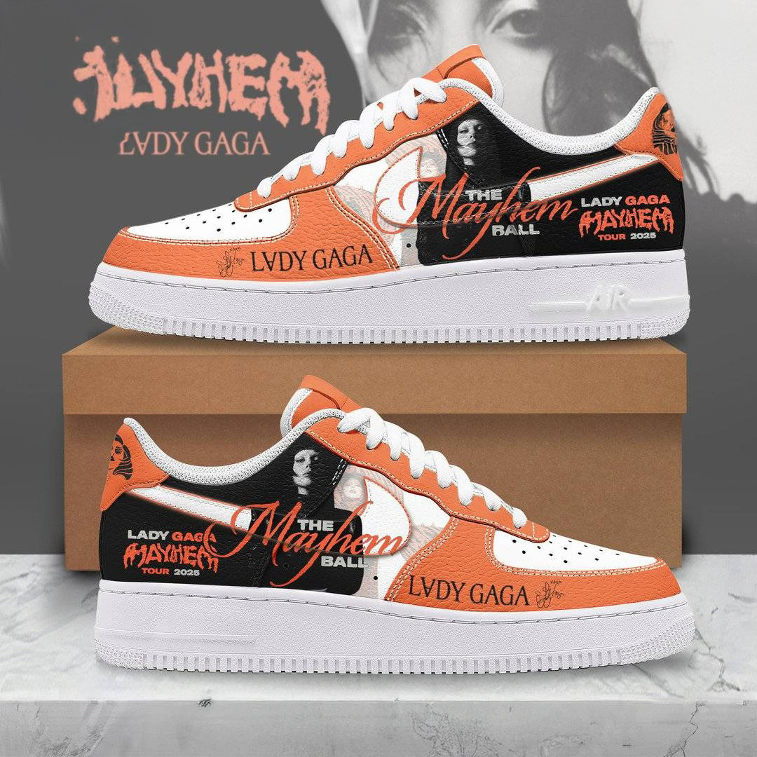 Lady Gaga Mayhem Special Air Force 1 Sneaker Gift Ideas For Him