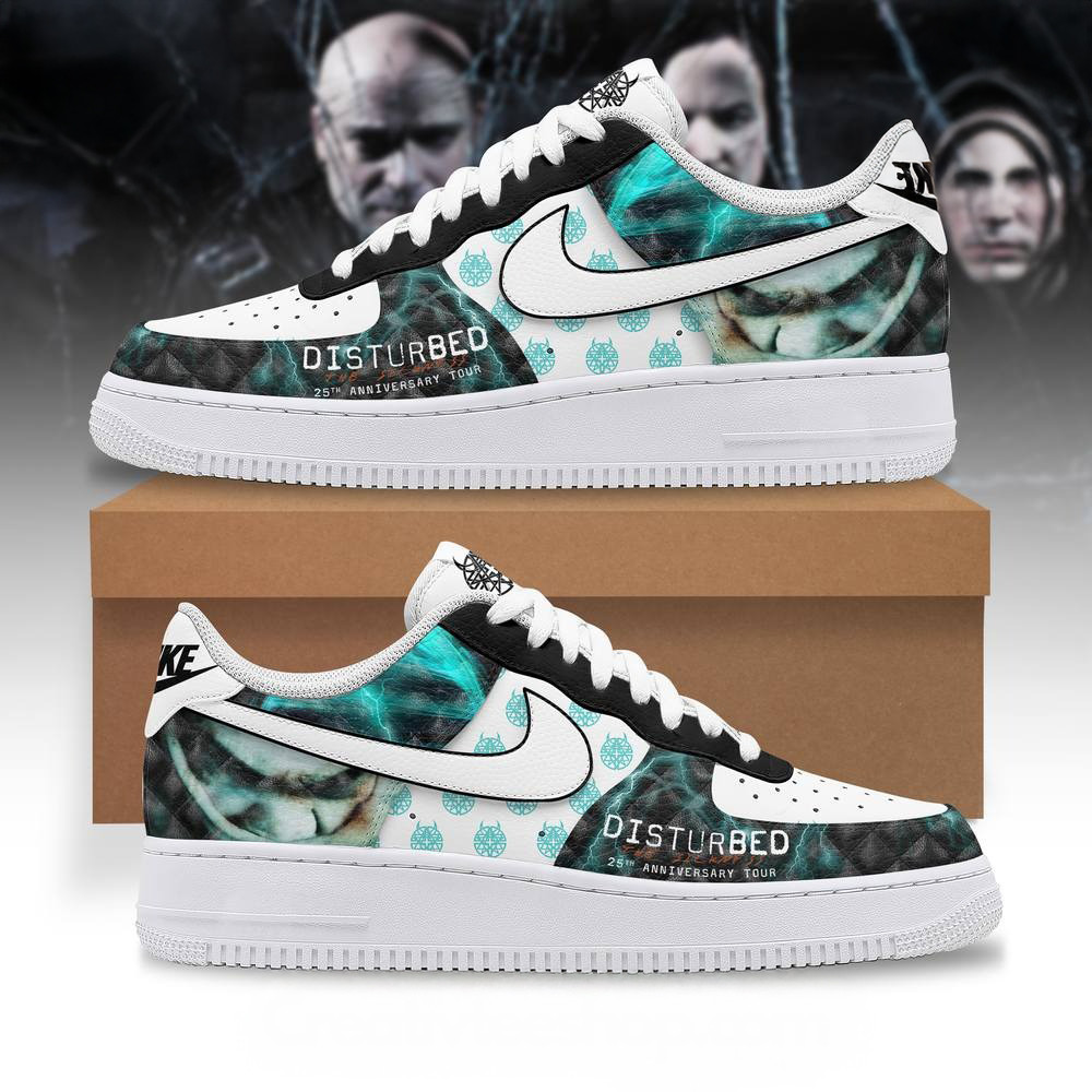 Disturbed The Sickness 25Th Anniversary Tour Special Air Force 1 Gifts