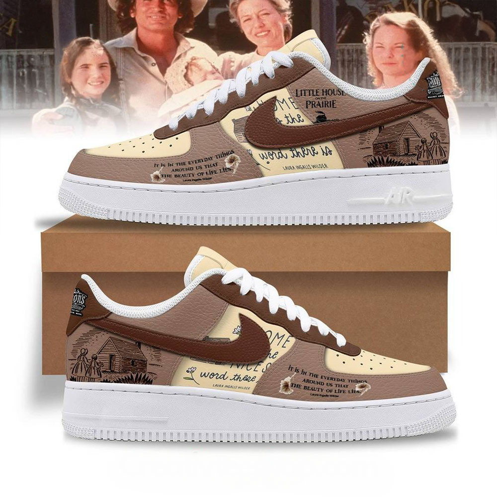 Little House On The Prairie Special Air Force 1 Sneaker Best Sport Shoes For Fans