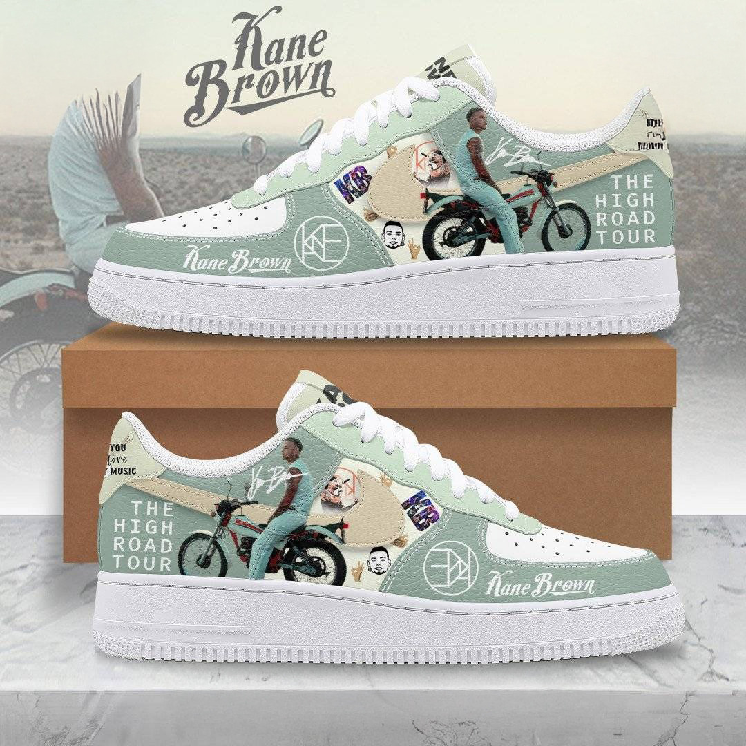Kane Brown The High Road Tour Special Air Force 1 Music Fans Gifts