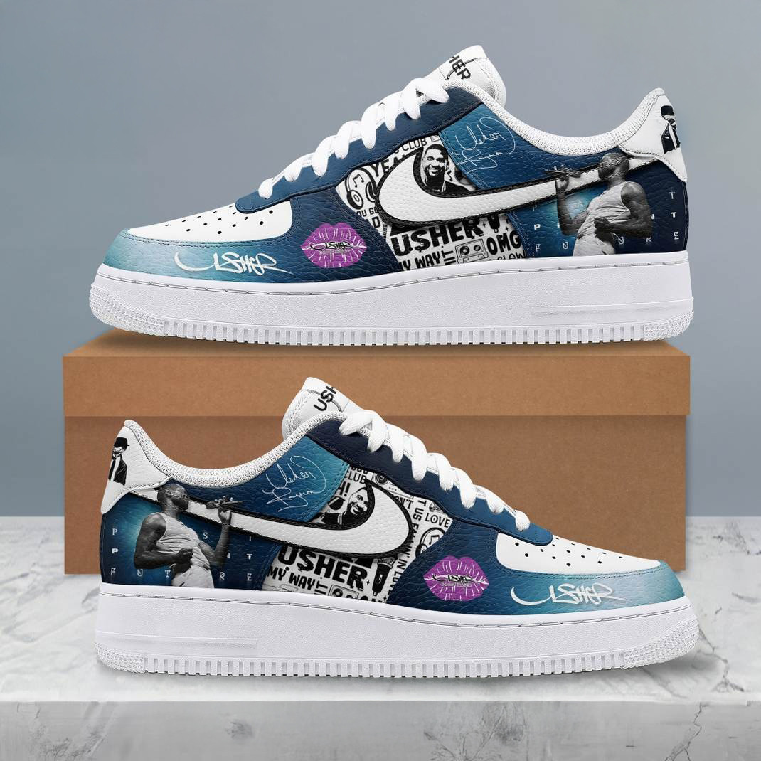 Usher X Nike Limited Air Force 1 Sneaker Gifts For Music Lovers