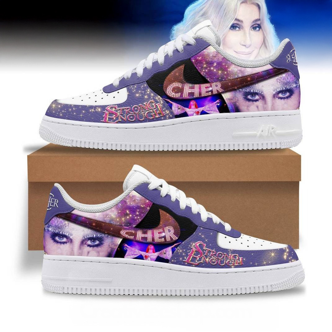 Cher Strong Enough Special Air Force 1 Sneaker Gifts For Mother