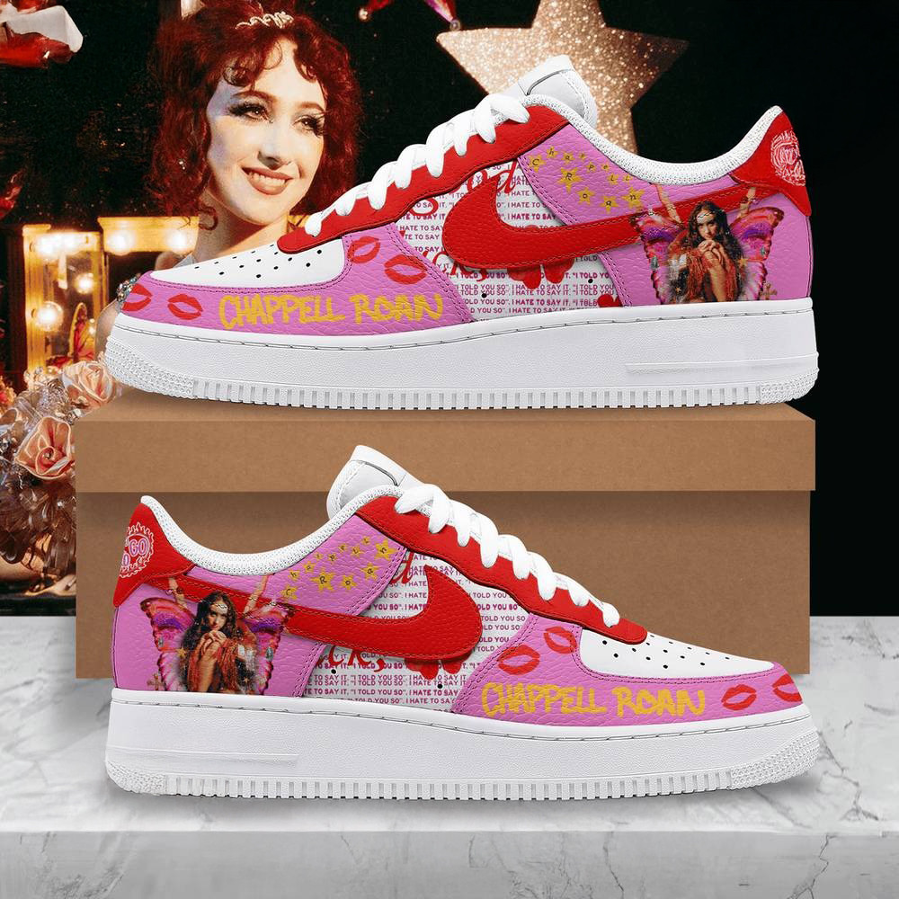 Chappell Roan Pink Air Force 1 Sneaker Gifts For Music Lovers
