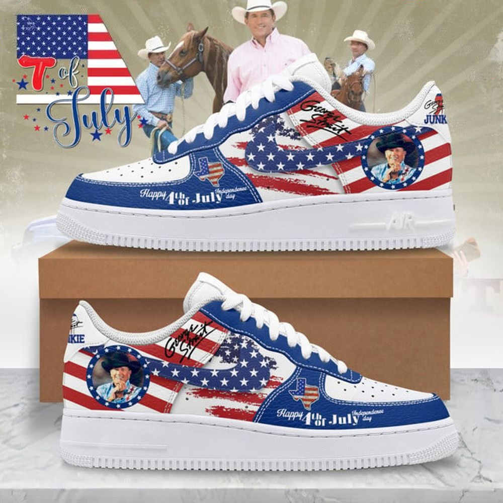 George Strait Happy Independence Day 2025 Nike Air Force 1 Gift Ideas For Music Lovers