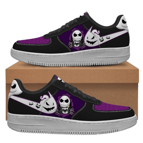 The Nightmare Before Christmas Ghost Demon Air Low-Top Sneakers Shoes For Men And Women