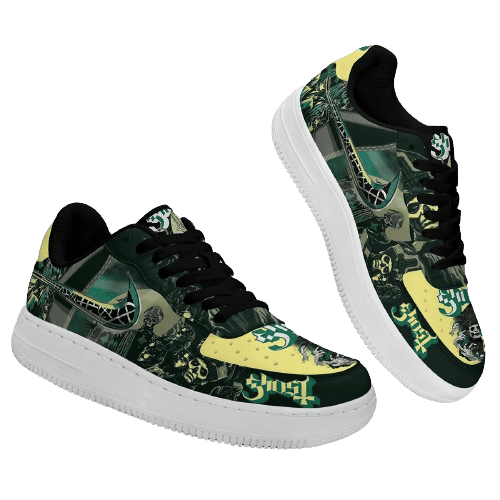 Ghost Dance Macabre Rock Band Air Low-Top Sneakers Shoes For Men And Women